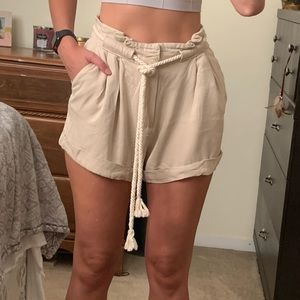Forever 21 Paper Bag Shorts